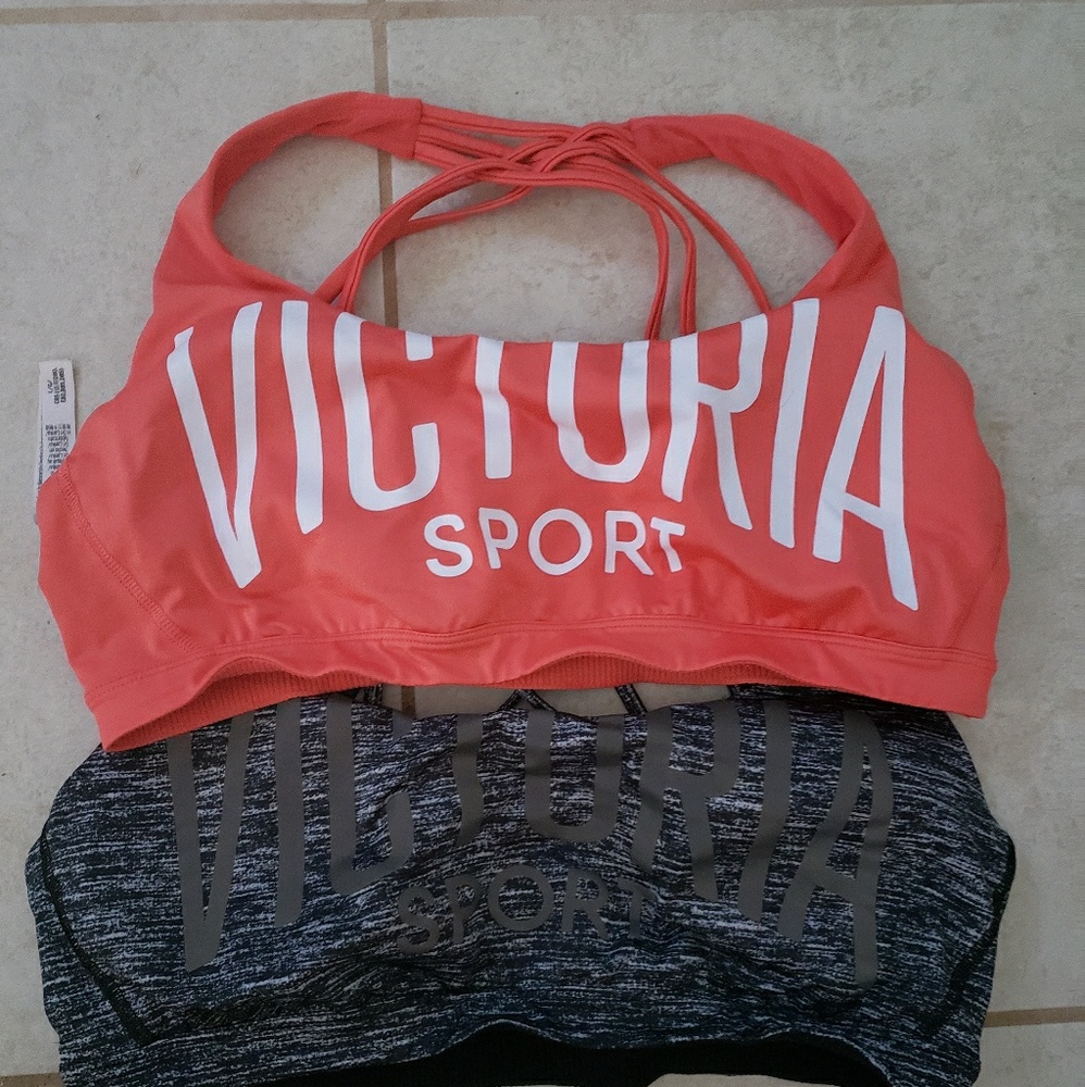 2 like new Victoria secret sport, sport bras